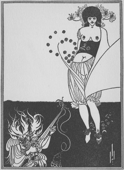 The Stomach Dance, 1896 by Aubrey Beardsley